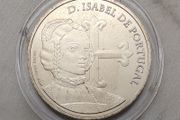 Portugal 5 Euro Base Metals Uncirculated Coin 2015 - D. Isabel de Portugal - Queens of Europe series