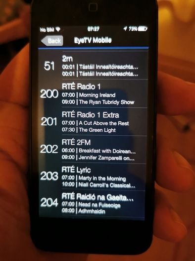Elgato EyeTV Mobile for iPhone, iPad, iPod.