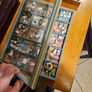 Collection Of Over 120 Ceramic And Metal Timbles In 5 Wall Hanging Cabinets. All In Good Condition.  See Photos For Same. Image 3