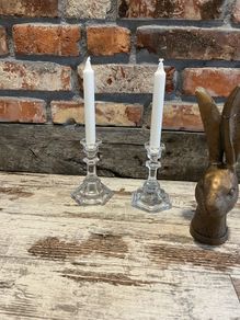 vintage candle holders