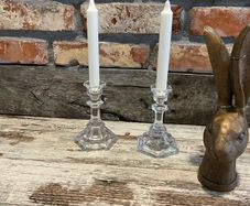 vintage candle holders