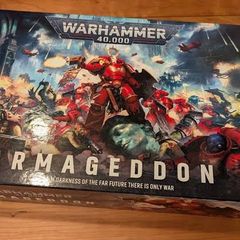Brand new Warhammer Armageddon box WITHOUT the space marine sprues