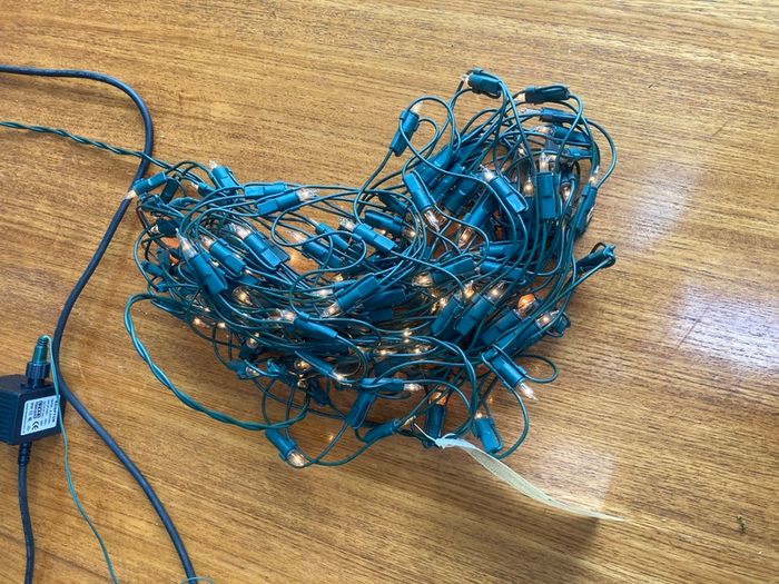 Christmas Tree lights x 2