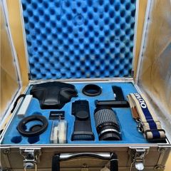A Cased Olympus OM-10 Set