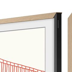 New / Unused Samsung The Frame 50" Modern Teak Bezel