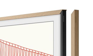 New / Unused frame for Samsung The Frame 50" TV -  Modern Teak Bezel