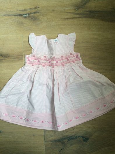 New M&S Pink Dress age 3-6months