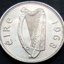 [#513] - Ireland 1968 | Irish 1s | One Shilling | Bull | KM.14a | MmS Image 2