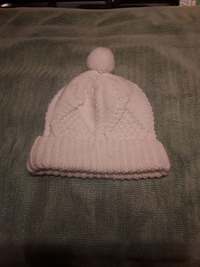 Kids Aran Wool Hat 6-8 Years