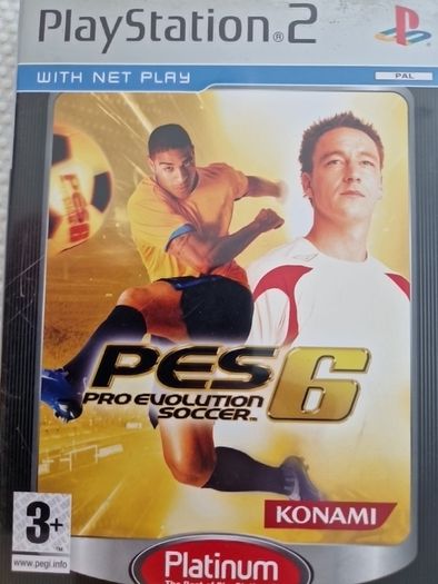 PES 6 Pro Evolution Soccer PlayStation2 Ps2 Games Original