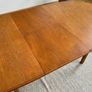 Mid Century Teak Extending Dining Table & 4 Chairs Image 5