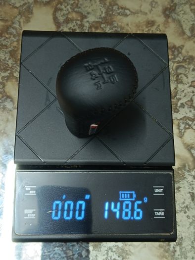 TRD Asymmetrical Genuine Leather Shift Knob