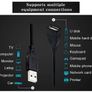 10 Pack USB 2.0 Extension Cable A Male to A Female 1.5m Black Bulk Wholesale Image 3