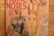Vintage 1938 Home Notes Magazine