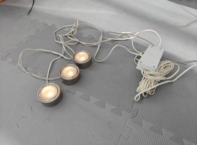IKEA Grundtal 17999 Under Cabinet Light W/ Power Switch & AC Adapter