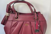 Dice large handbag with shoulder strap
