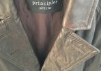 Principles Petite Fit Leather Jacket