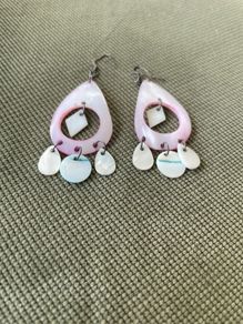 Vintage Mother of Pearl drop earrings