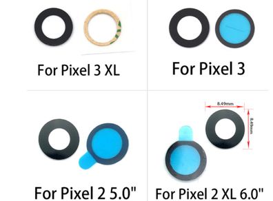 Google Pixel 2, 2 XL, 3 XL, 4 Camera Glass Lens