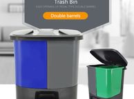 main image for ad Classified Waste Recycling Trash Bin 20L for Indoor Use