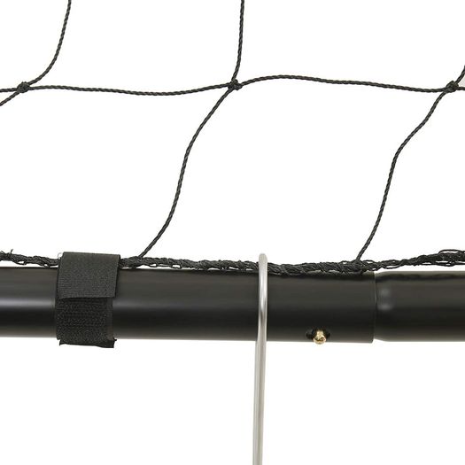 _Kids Football Goal Quick Assembly Garden Park Beach Iron Pipes PE Net