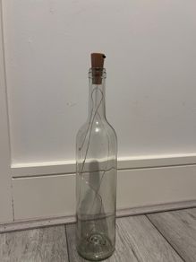 Fairy Light Wine Bottles