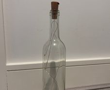 Fairy Light Wine Bottles