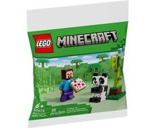 LEGO Minecraft Steve and Baby Panda (30672)