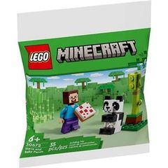 LEGO Minecraft Steve and Baby Panda (30672)