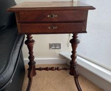 Victorian work table