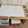 Build and Store Wooden Lego Desk Image 3