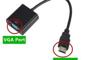 Hdmi To Vga Converter Adapter No Audio For Projector