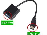 main image for ad Hdmi To Vga Converter Adapter No Audio For Projector