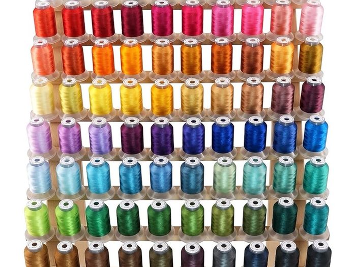 Brand New Embroidery Thread Kit 80 Spools Polyester 500M Each