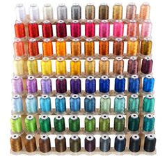 Brand New Embroidery Thread Kit 80 Spools Polyester 500M Each