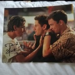 Skeet Ulrich & Matthew Lillard Signed Scream Photo