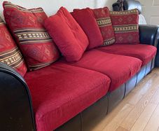 sofa - two piece L shape - free to go