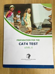 CAT4 Test book Level E