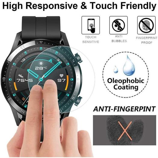 Premium Tempered Glass For Garmin Vivomove HR Screen Protector Explosion-Proof Film Accessories For Garmin Vivomove HR