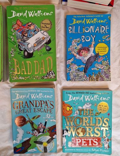 14 David Walliams Book Collection