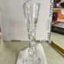Galway Irish Crystal Footed Bud Vase Ashford 8-1/2 inchhes H Marked Image 2
