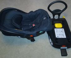 Baby car seat and ISOFix