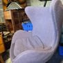 swivel egg chair Image 2