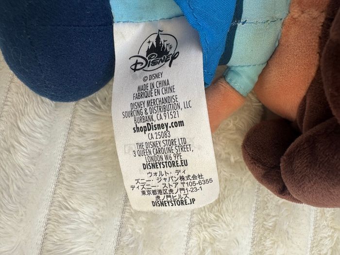 Disney Officer Giggle McDimples Plush approx. 8 Toy Story 4 Used Please see photos