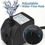 NEW SALE |  800L/H Submersible Water Pump,Ultra Quiet Aquarium Pump Image 5
