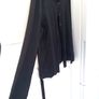 100% Merino Wool Classic Black Cardigan L Unused. Image 4