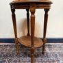 FLASH SALE ! Was 225 now 190 ! French Fruitwood & Marble Side Table or Plant Stand Image 3