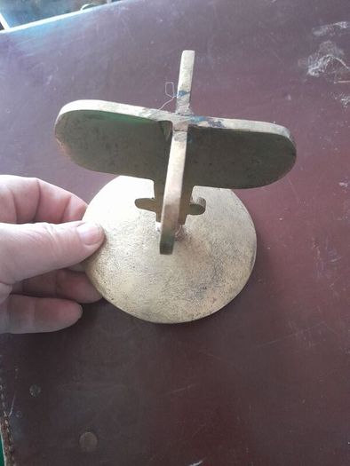 old brass candlesticks