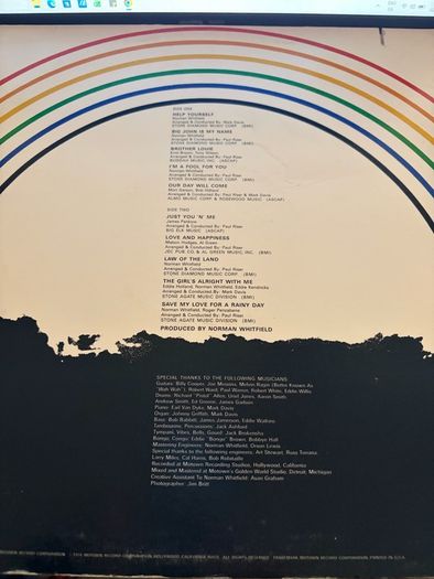 The Undisputed Truth Down To Earth 1974