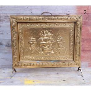Brass Fire Screen  KAS327